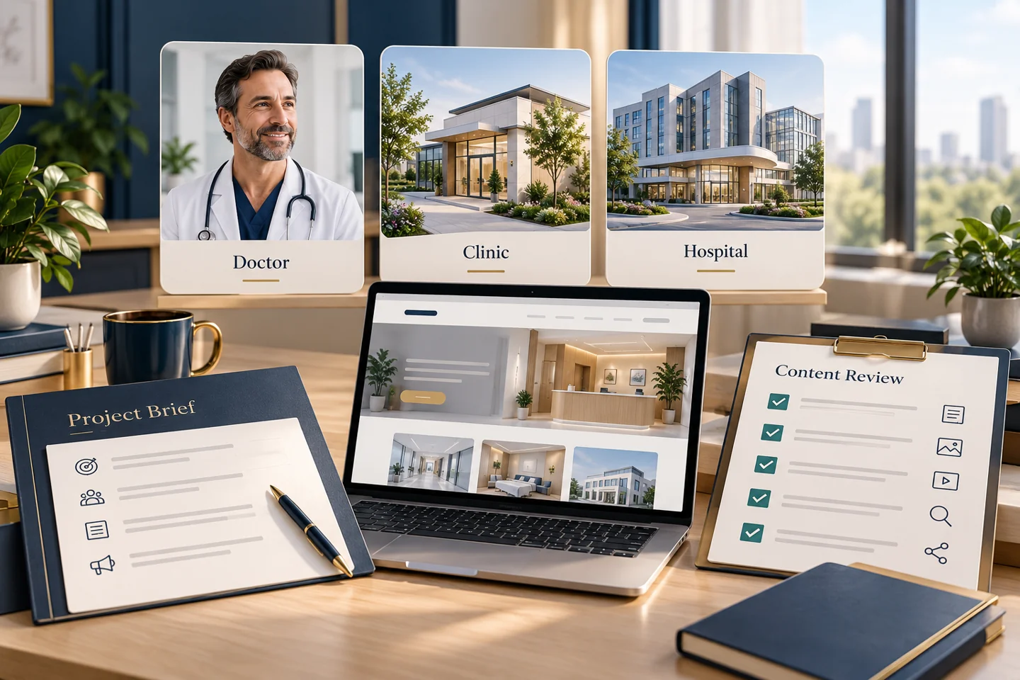 Illustrative healthcare practice marketing planning